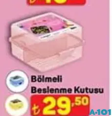 BÖLMELİ BESLENME KUTUSU fiyat ve kampanya bilgisi